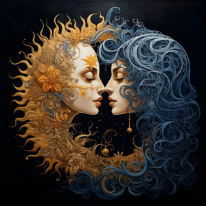 The moon and sun may share the sky, but they remind us of the beauty in duality 