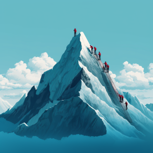 A motivated team can move mountains. Together, we can conquer any peak of productivity.