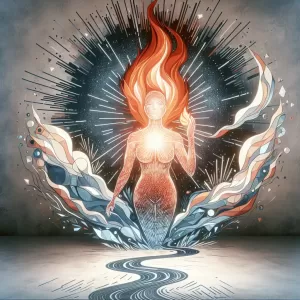 Her spirit was forged in the fires of resilience, making her unstoppable in the quest for her truth.