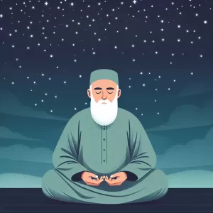 The closer to God, the fewer the words(Sufi Saying).