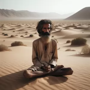 Desert Hermit: God hides in drought more than in harvest.