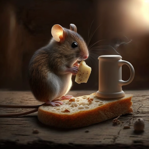 The early bird catches the worm, but the second mouse gets the cheese. Good morning!