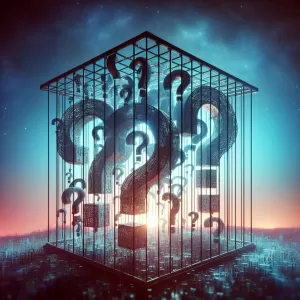 Your cage was built from forgotten questions.