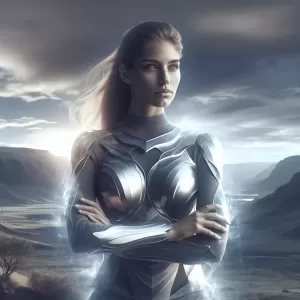 She wore her strength and confidence like armor, and it made her unbreakable.