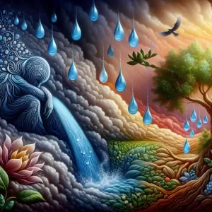 Sufi Thought: The tears you hide water someone else’s garden.