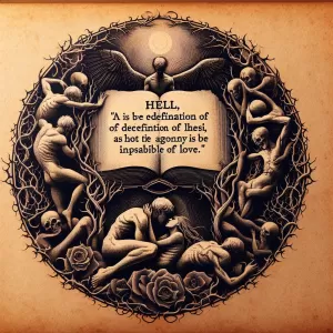 Fyodor Dostoevsky: What is hell? I maintain that it is the suffering of being unable to love.