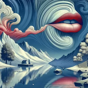 Zen Koan: When the mouth opens, all mistakes begin.