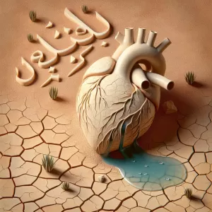 Arab Proverb: A heart that doesn’t cry, dries.