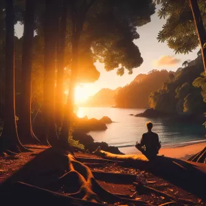 In solitude, where we are least alone. - Lord Byron
