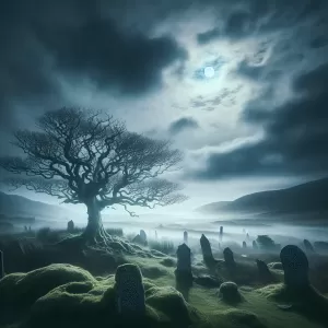 Celtic Saying: The dead do not sleep. They wait.