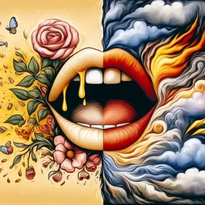 Georgian Folk Saying: The mouth that flatters today will curse tomorrow.