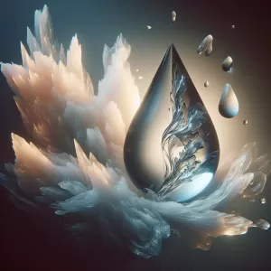 A tear unshared becomes stone.