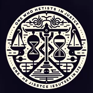 Bushido Code: One who hesitates in justice hesitates in life.