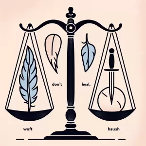Words that don’t heal, wound.