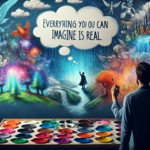 “Everything you can imagine is real.”