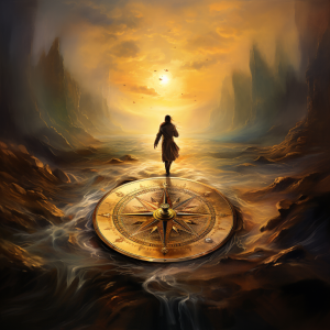 The compass of courage points us towards the path of transformation