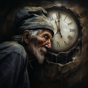 Time is a storyteller; each wrinkle and scar carries the tales of our journey