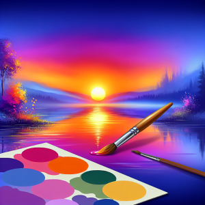 Each new morning is a canvas. Paint your day with your brightest colors.