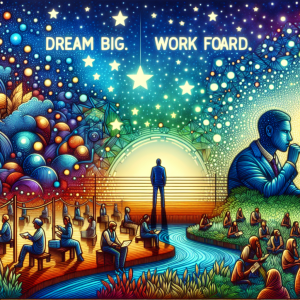 Dream big. Work hard. Stay focused.