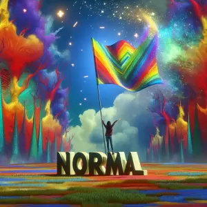 Embrace the glorious mess that you are and let your freak flag fly high. Normal is just an illusion.