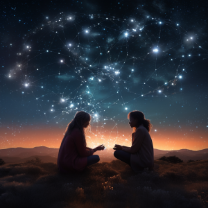 Like stars in a constellation, friendships connect us across the expanse of time
