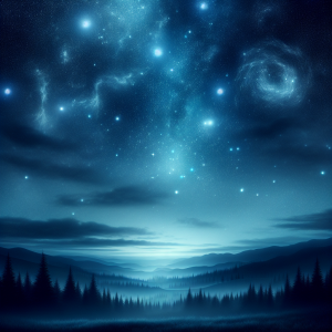 Under the blanket of stars, may your night be calm and your rest deep.