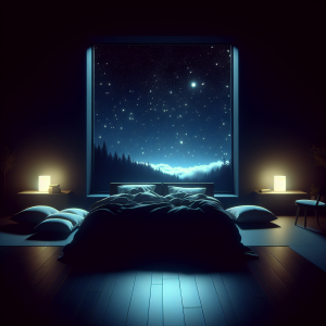 As you lay down to sleep, may the calmness of the night envelop you in peace.