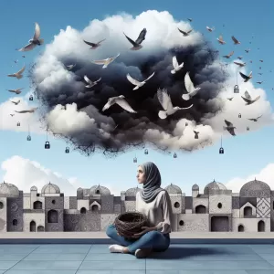 You cannot stop birds from flying over your head, but you can prevent them from building nests there. Similarly, you cannot prevent bad thoughts from entering your mind, but you can prevent them from nesting there.