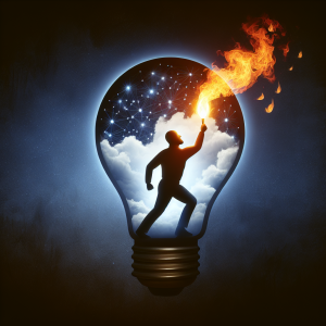 Success is not the result of spontaneous combustion. You must light the fire within yourself. - Arnold H. Glasgow