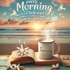 Every morning is a fresh start. Embrace it with a smile and let positivity guide your day. ????? #GoodMorning