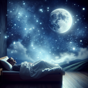 Close your eyes and drift into a peaceful night, knowing that tomorrow holds endless possibilities. Sweet dreams.