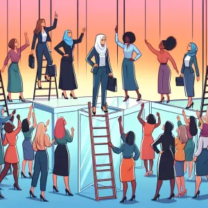 Empowered women don't just break ceilings; they build ladders for others to rise.