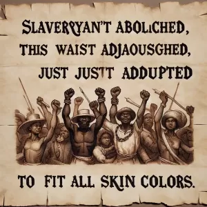 Bukowski: Slavery wasn’t abolished, it was just adjusted to fit all skin colors.