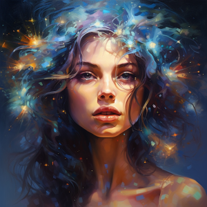 Women are like stars, lighting up the universe with their brilliance