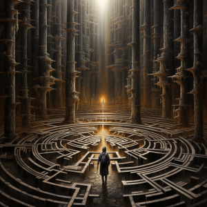 Wisdom is the compass that guides us through the labyrinth of decisions   