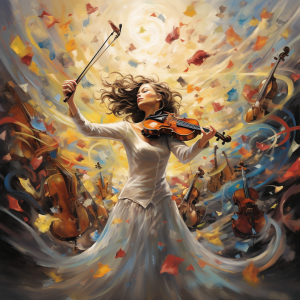 Life's symphony is composed of notes of resilience and crescendos of triumph.