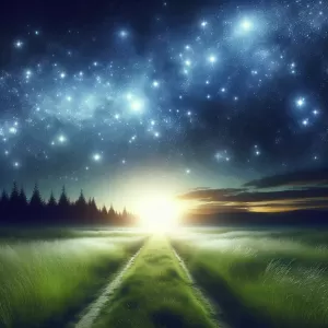 May the stars light your path to a peaceful slumber tonight.