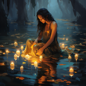 The river of tears will not drown the flame of hope.