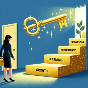 Success is not the key to happiness, it's the happiness found in your work that unlocks the door to a successful career. Keep persisting, keep learning, keep growing!