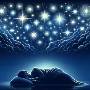 May your dreams be stars that light up the canvas of your sleep. Good night and sweet dreams.