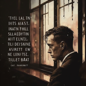 The loneliest moment in someone’s life is when they are watching their whole world fall apart, and all they can do is stare blankly. — F. Scott Fitzgerald
