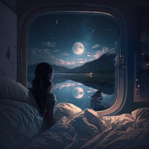 The night is a world lit by itself. Goodnight, and explore the wonders of your dreams.