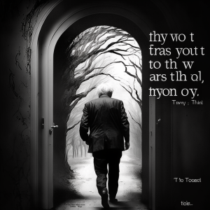 The only way out is through. — Robert Frost