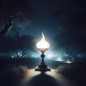 Knowledge is a lamp that lights the path even in the darkest night.