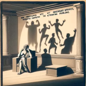 Man is not worried by real problems so much as by his imagined anxieties about real problems. – Epictetus